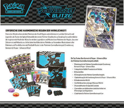 Pokemon KP10.5 Top-Trainer-Box (Schwarze Blitze)