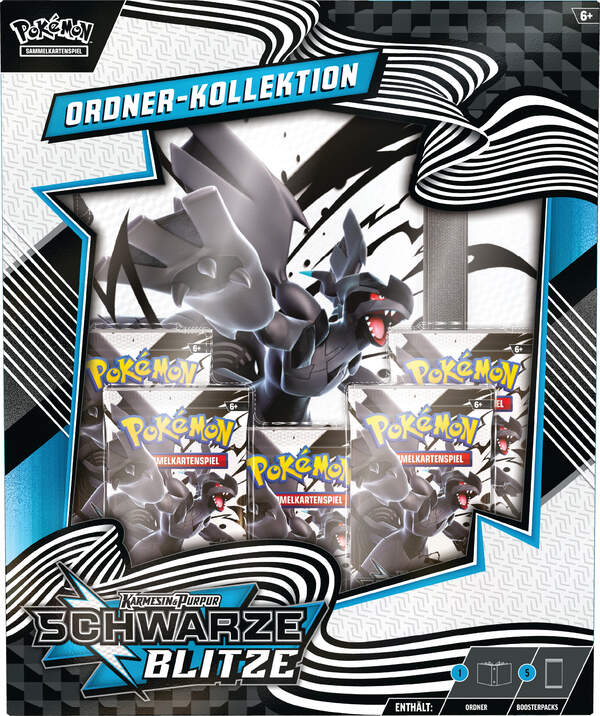 Pokemon PKM KP10.5 Binder Collection (Schwarze Blitze)