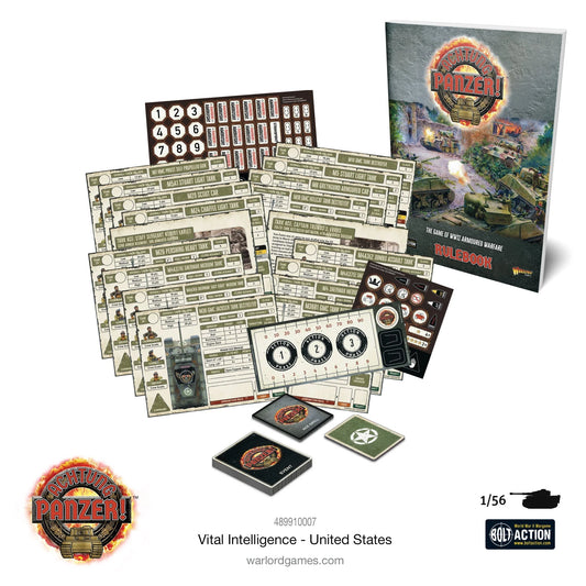 Achtung Panzer! Vital Intelligence - United StatesCard Deck