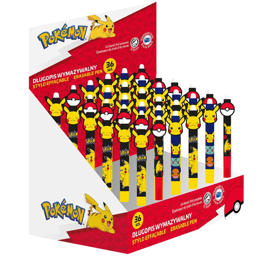 Pokémon - Bleistifte - Radierbar (Blau) - 1 Stück