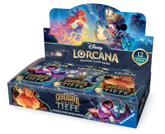 Preorder - Disney Lorcana: Set 10 - Whispers in the Well - Display mit 24 Booster Packs (Englisch) - Trading Cards
