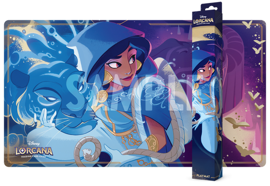 Preorder -  Disney Lorcana: Set 10 - Geflüster aus der Tiefe Spielmatte Jasmin