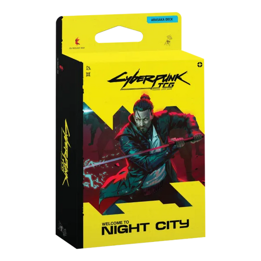 Preorder - Cyberpunk TCG | Welcome To Night City | Starter Deck - Embracing Power (EN)
