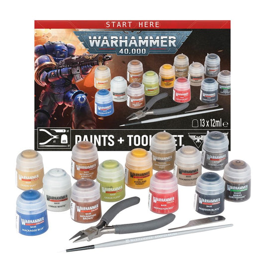 Preorder - Warhammer 40.000: Farben + Werkzeugset