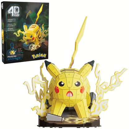 Spin Master | Pikachu 4D Build Puzzle | Pokémon