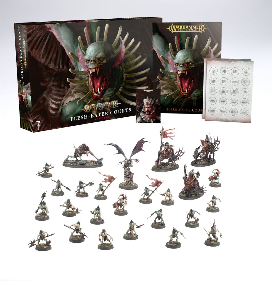 OUT - FLESH-EATER COURTS ARMY SET (ENGLISCH)