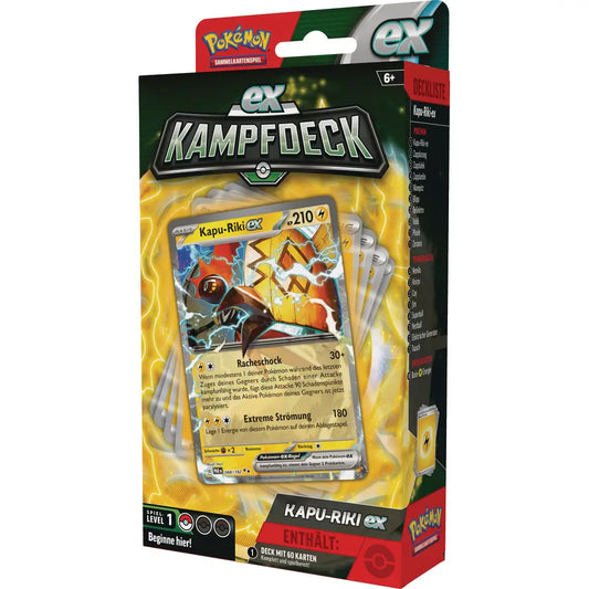 Pokémon-Sammelkartenspiel: Kampfdeck Kapu-Riki-ex
