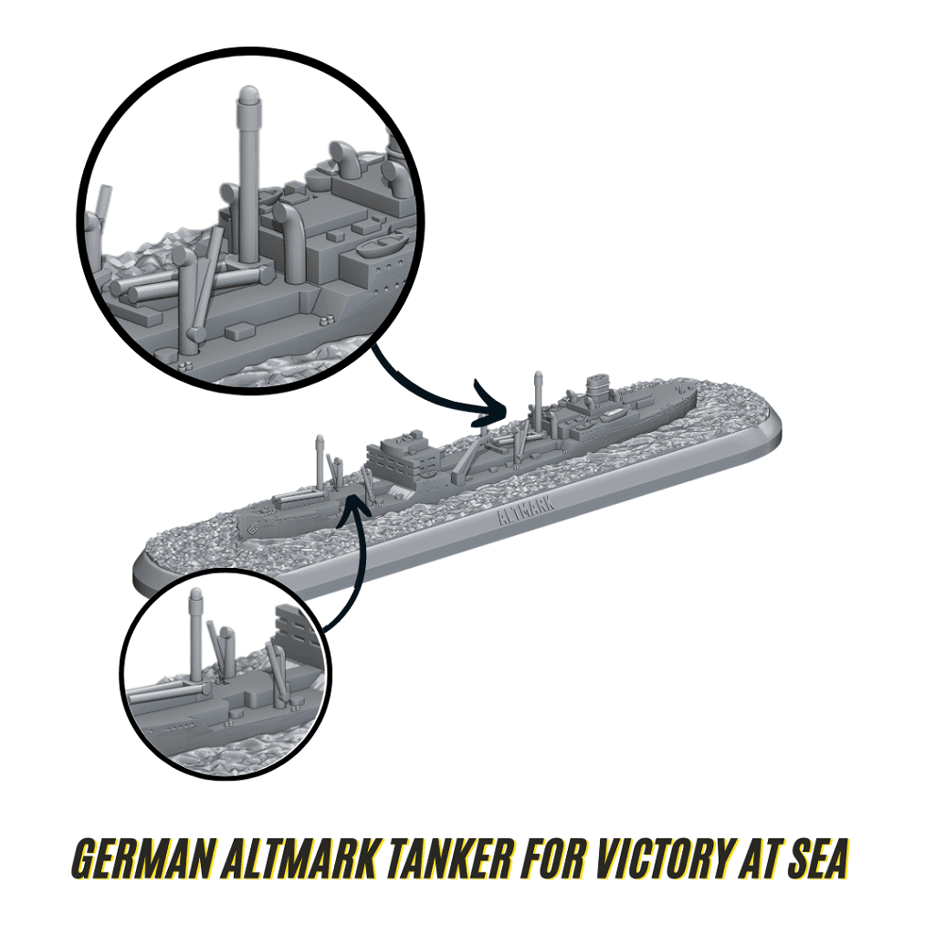 Victory at Sea German Altmark Tanker