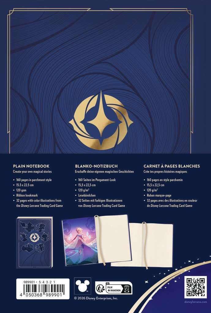 Preorder - Disney Lorcana - Notebook