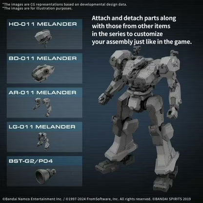 Bandai | 30MM Armored Core VI Fires of Rubicon Balam Industries BD-011 Melander | (1/144)