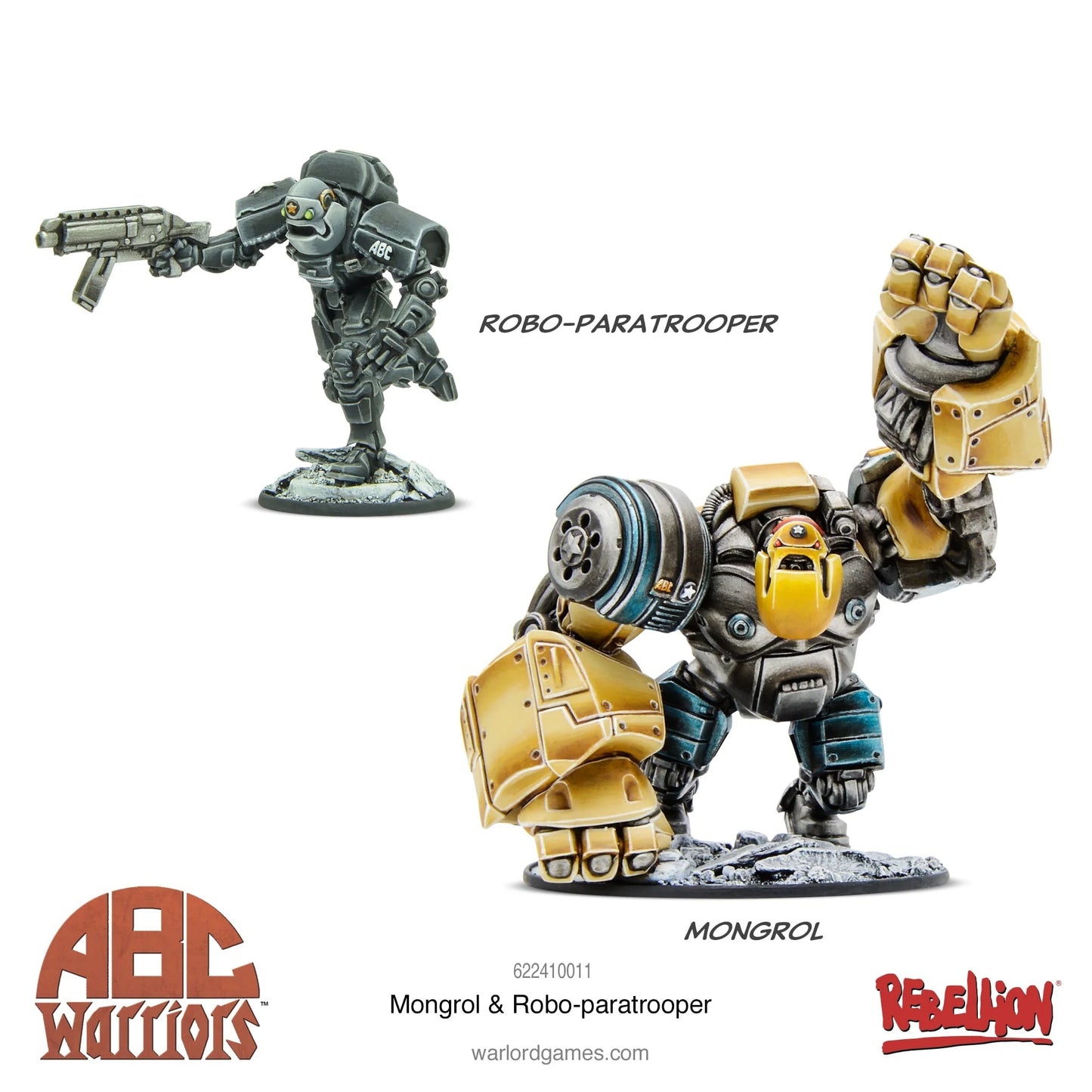 ABC Warriors: Mongrol & Robo - Paratrooper