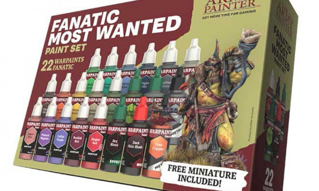 Preorder - Warpaints Fanatic: Most Wanted Paint Set