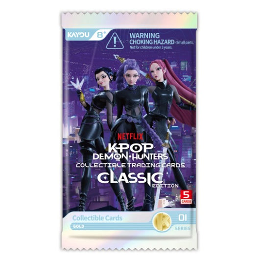 KPop Demon Hunters - World Tour Collectible Cards - Classic Edition - 001B-Foil S1-B Booster