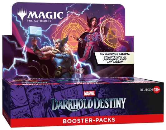Preorder - Magic: The Gathering | Marvel Darkhold Destiny | Play Booster Display (DE) TCG