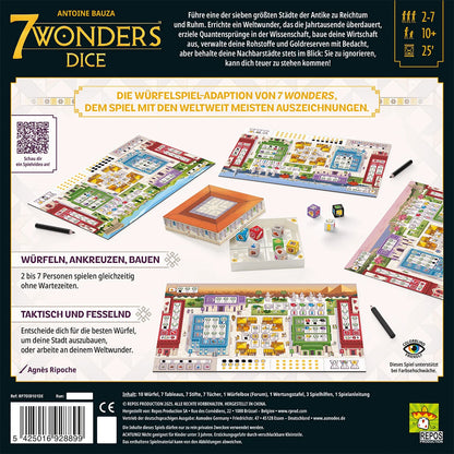 Preorder - 7 Wonders Dice