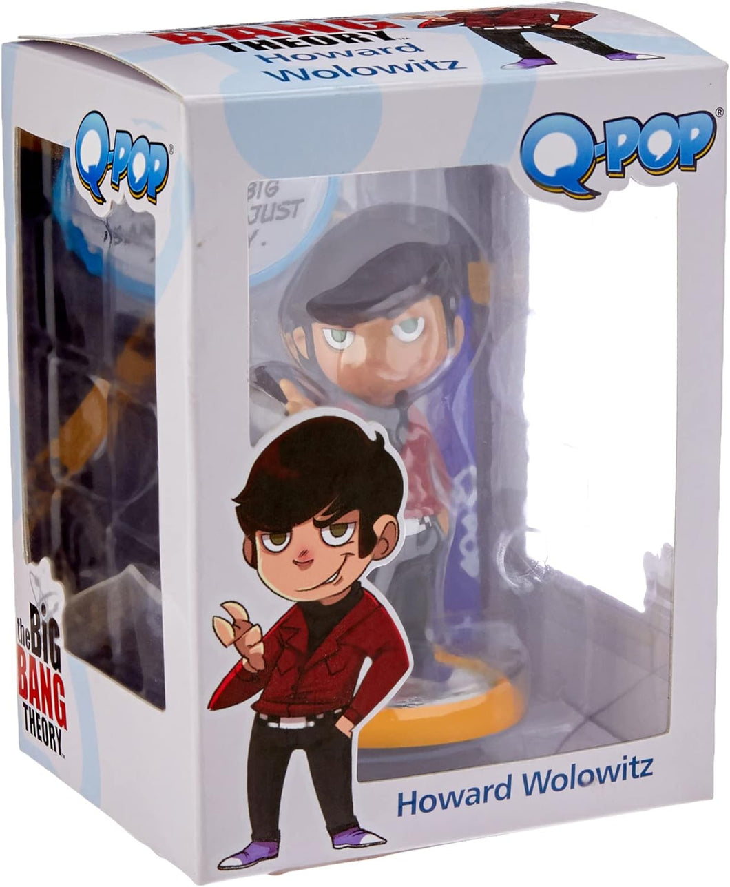The Big Bang Theory Q-Pop Figur Howard Wolowitz 9 cm