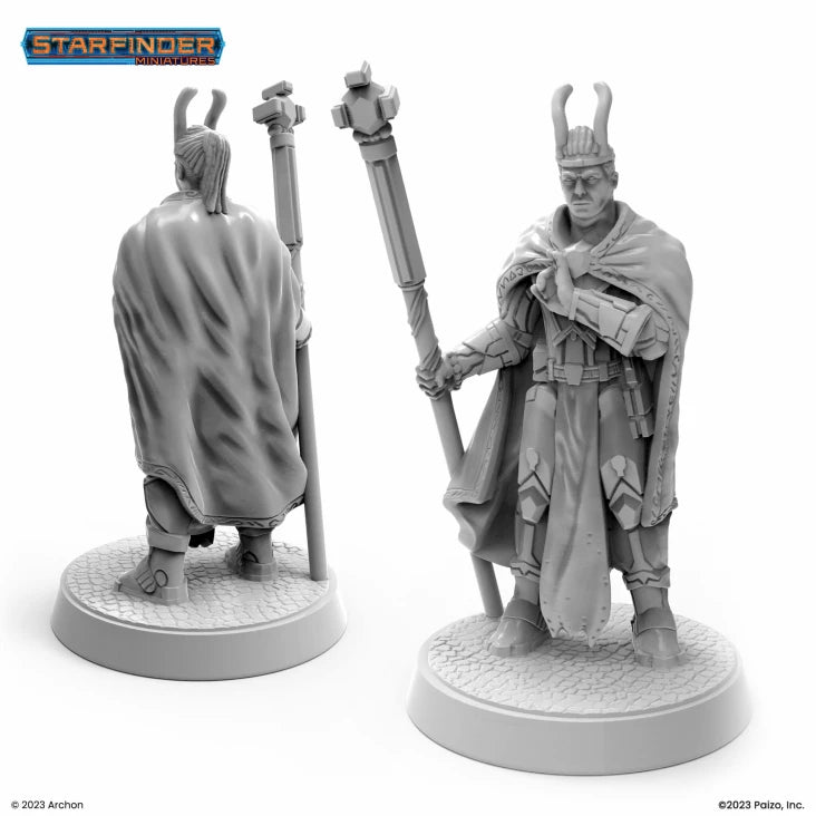 Starfinder Lashunta Male Priest