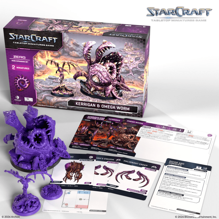 Preorder - StarCraft® Kerrigan & Omega Worm