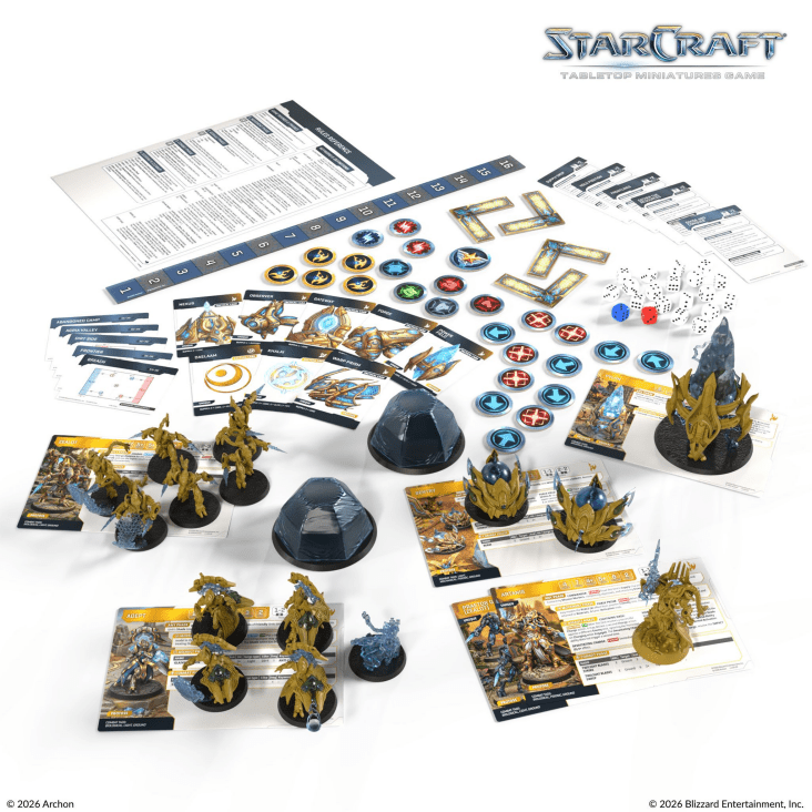 Preorder - STARCRAFT® PROTOSS STARTER SET FOUNDERS EDITION