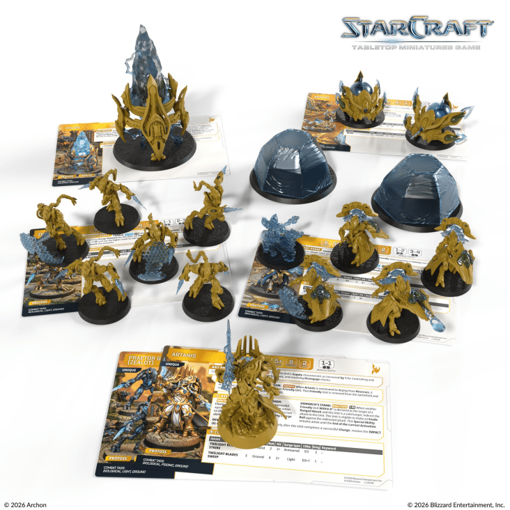 Preorder - STARCRAFT® PROTOSS STARTER SET FOUNDERS EDITION