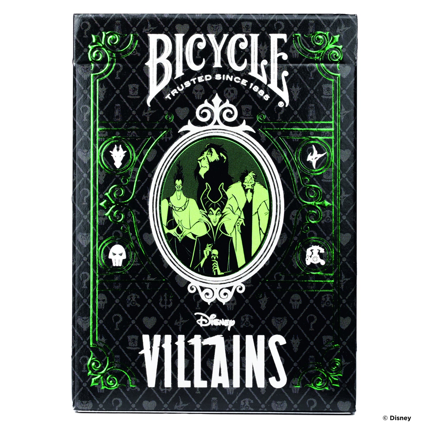 Bicycle Disney - Green & Purple Villains