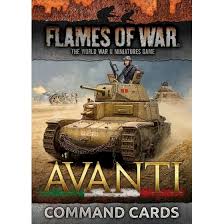 Italian Avanti: Unit And Command Cards