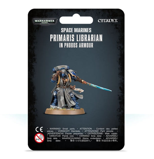 Primaris Librarian in Phobos-Rüstung