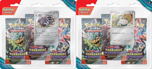 Preorder - POKÉMON KAPU06 MASKERADE IM ZWIELICHT 3P.BLISTERDE