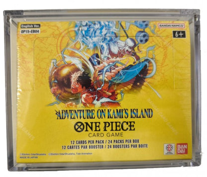 Premium Acrylic Display Case One Piece Booster Box