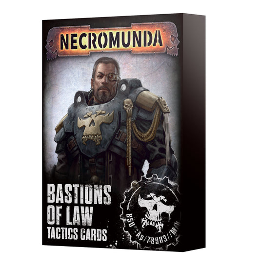 PreOrder - NECROMUNDA:BASTIONS OF LAW TACTICS CARDS
