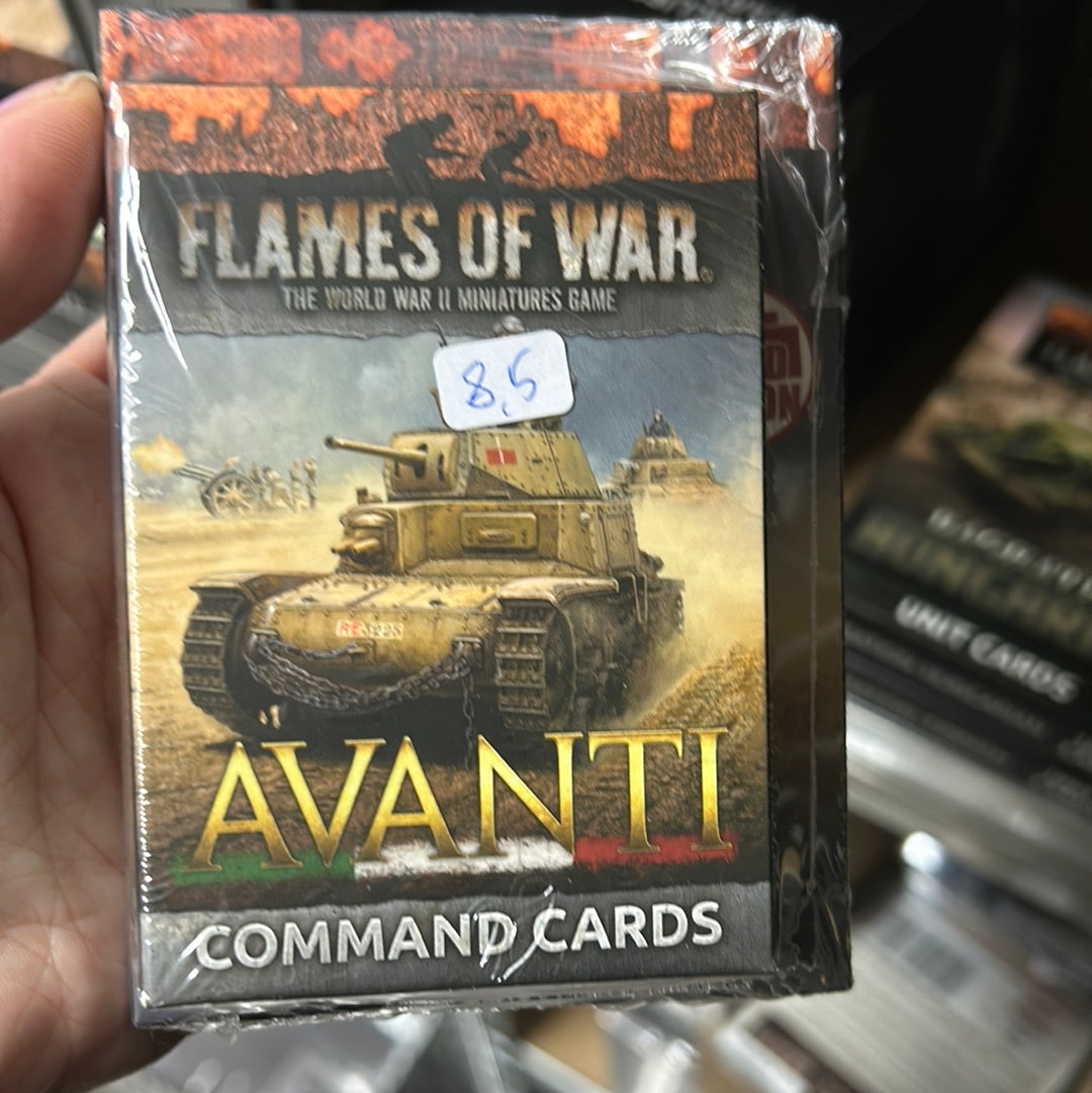 Italian Avanti: Unit And Command Cards