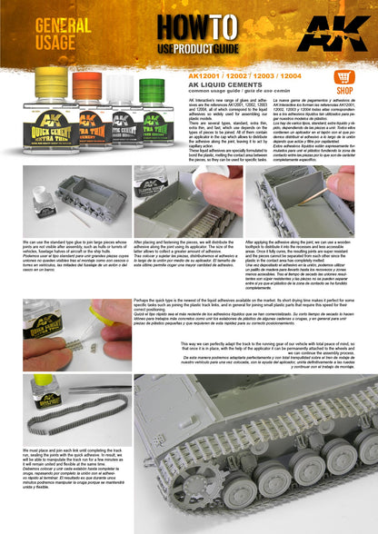 200 ML. REFILL – QUICK CEMENT EXTRA THIN (GLUE)