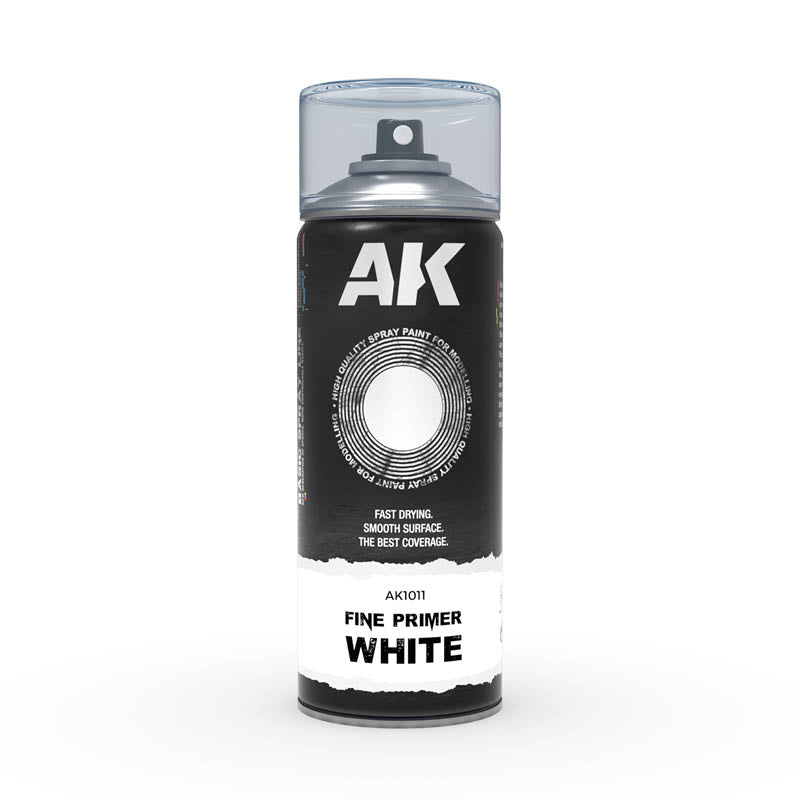 AK Spray Fine Primer White Spray (400 ml)