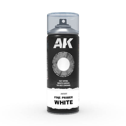 AK Spray Fine Primer White Spray (400 ml)