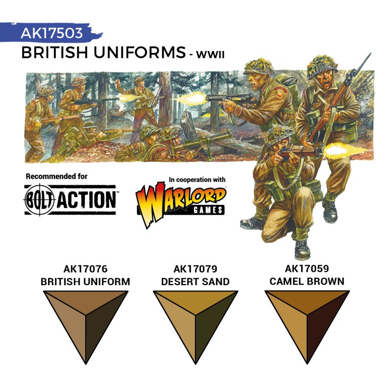 BRITISH UNIFORMS (QUICK GEN SET)