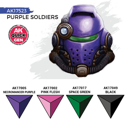 Purple Soldiers Set (Quick Gen)