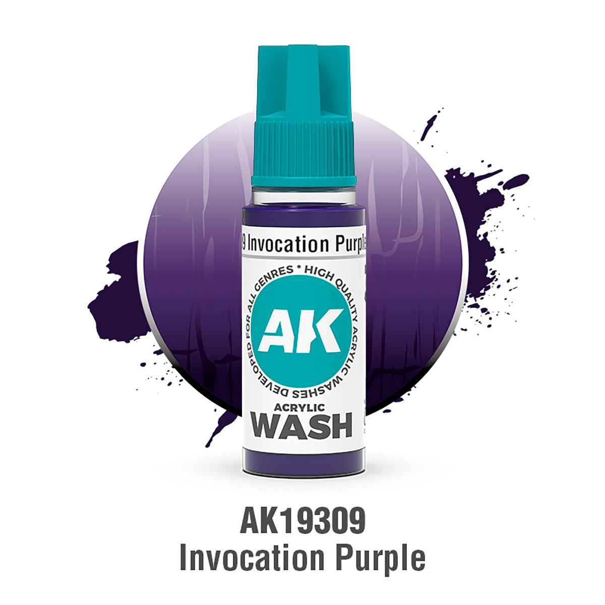 INVOCATION PURPLE – ACRYLIC WASH