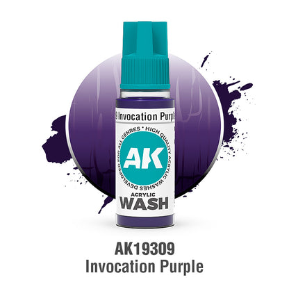 INVOCATION PURPLE – ACRYLIC WASH