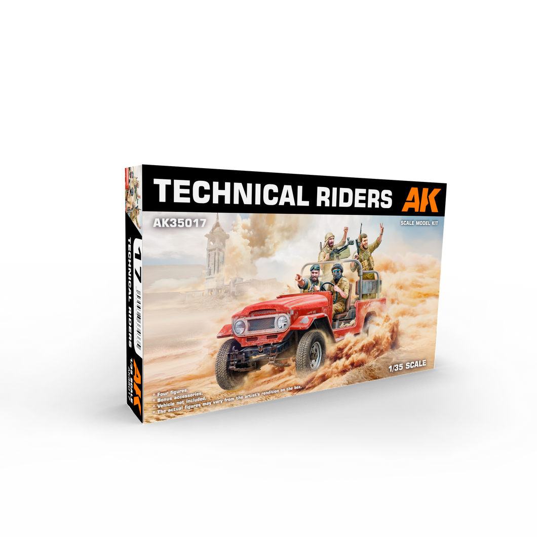 Preorder - TECHNICAL RIDERS 1/35