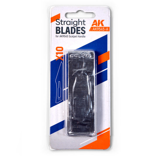 STRAIGHT BLADES FOR AK9545 (10 UNITS)