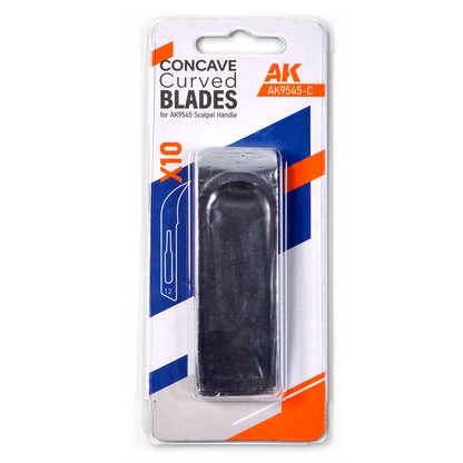 CONCAVE CURVED BLADES FOR AK9545 (10 UNITS)