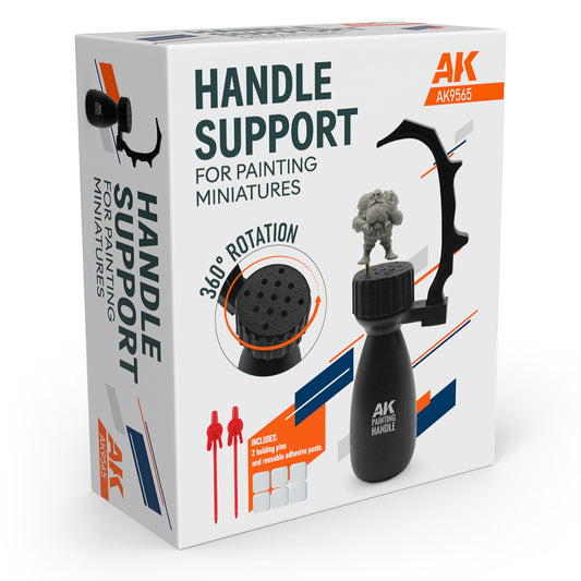 HANDLE SUPPORT FOR PAINTING MINIATURES