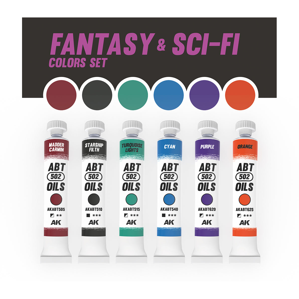 Oils - FANTASY & SCI-FI COLORS SET