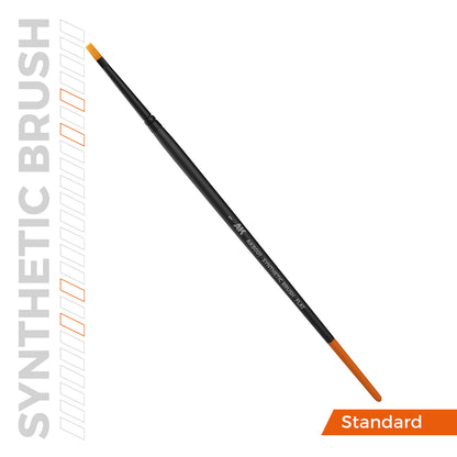 AK SYNTHETIC BRUSH – FLAT 1