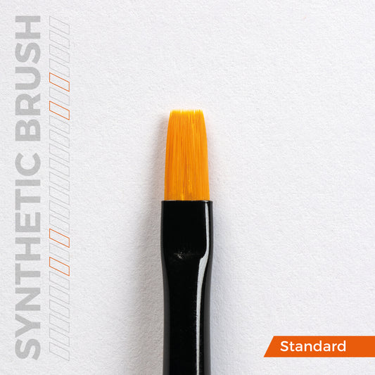 AK SYNTHETIC BRUSH – FLAT 2