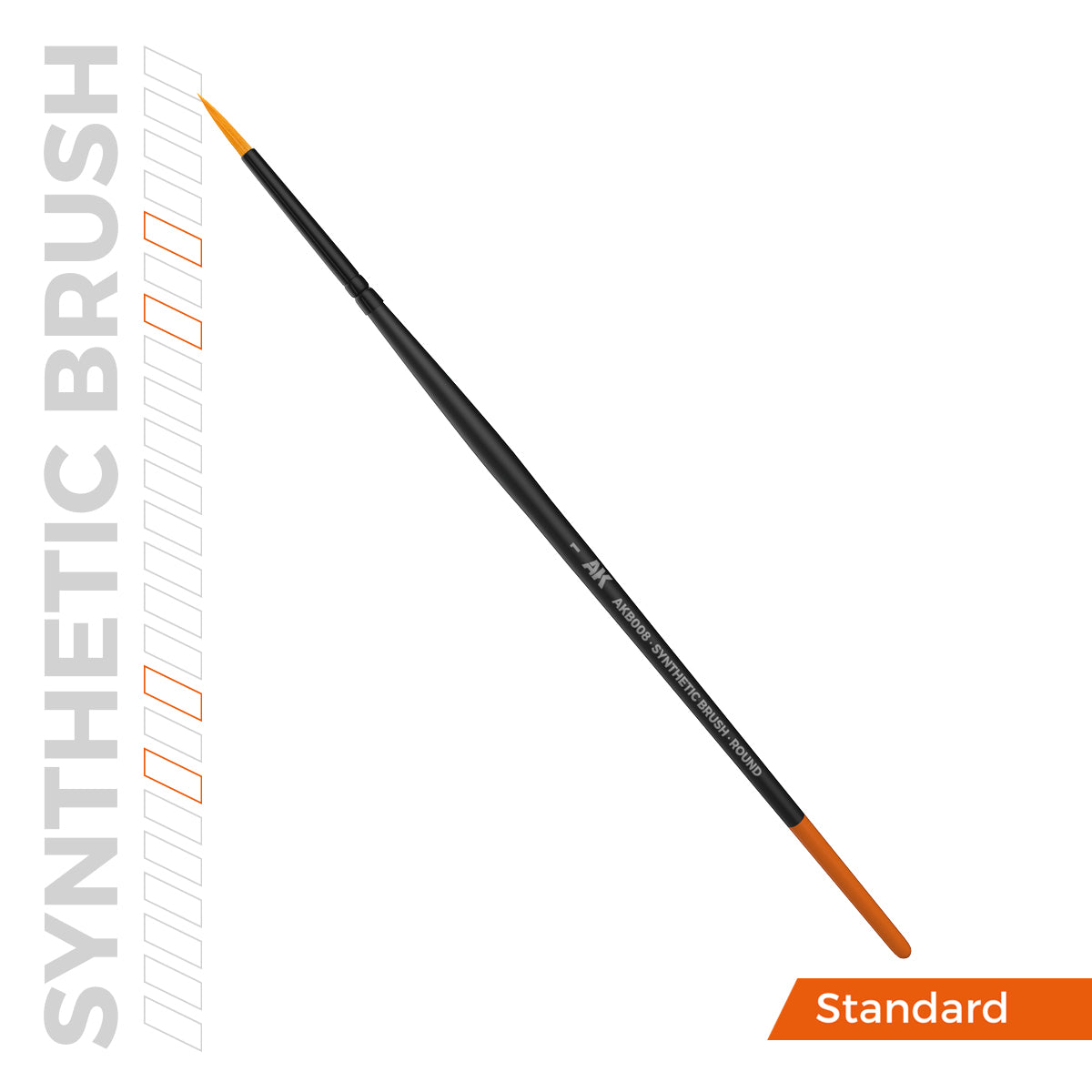 AK SYNTHETIC BRUSH – ROUND 1
