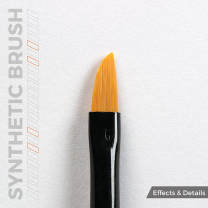 AK SYNTHETIC BRUSH – DAGGER L