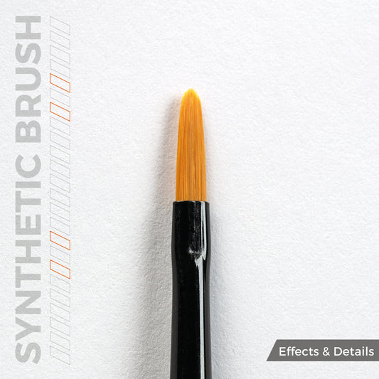 AK SYNTHETIC BRUSH – FILBERT 2