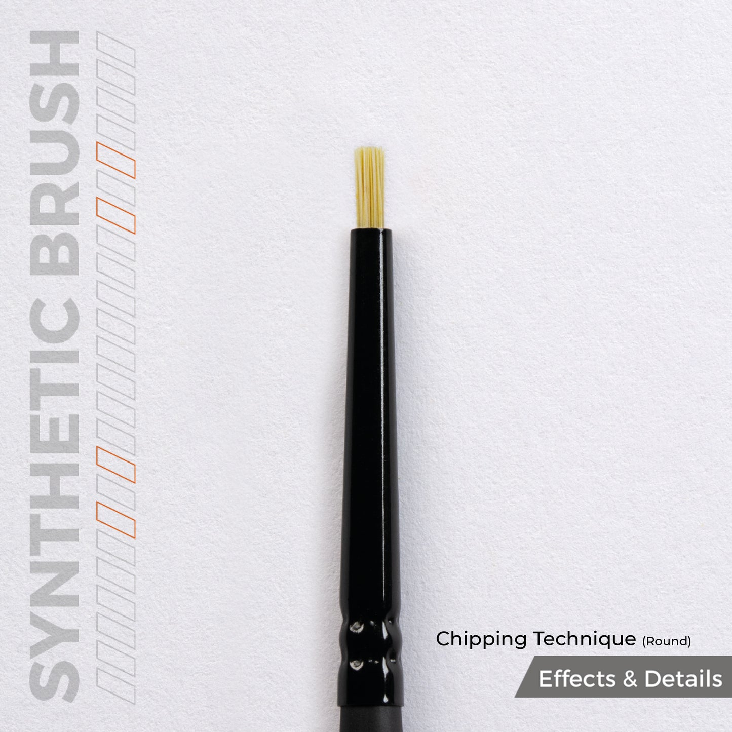 CHIPPING TECHNIQUE (ROUND) BRUSH