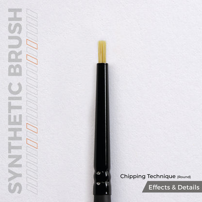 CHIPPING TECHNIQUE (ROUND) BRUSH
